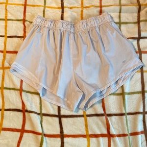 White athletic shorts